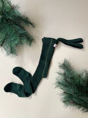 Silly Silas Ribbed Footed Tights